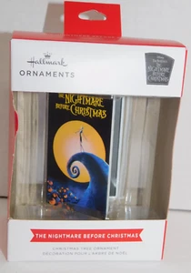 Pesadilla antes de Navidad VHS película sello adorno 2022 - Imagen 1 de 6