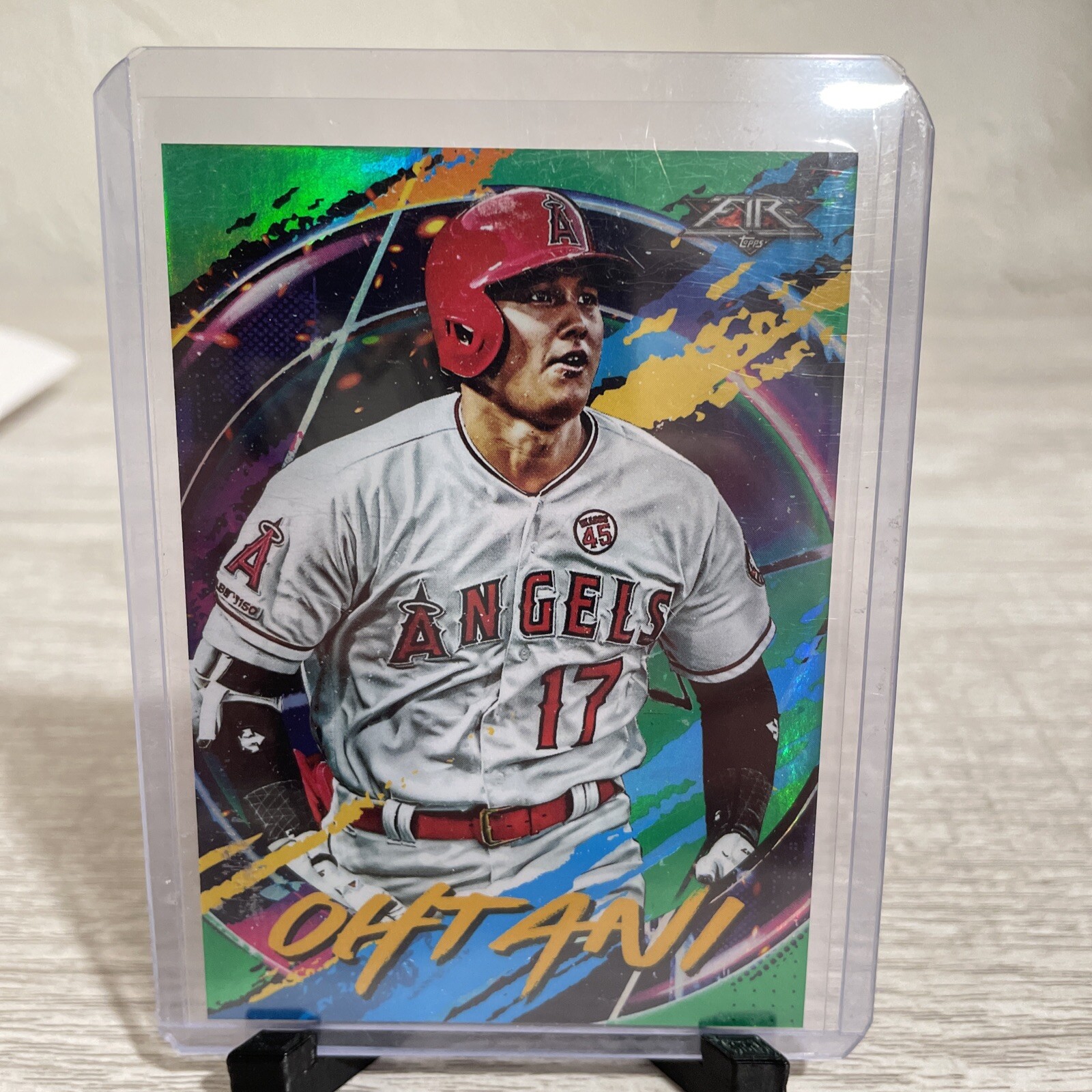 Shohei Ohtani 2020 Topps Fire #49 Green /199 Price Guide - Sports 