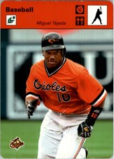 2005 Leaf Sportscasters 60 Red Batting-Glove Baseball Card #29 Miguel Tejada /60