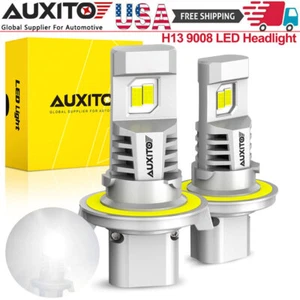 AUXITO H13/9008 LED Headlight Bulb Kit High Low Beam For Ford F-250 Super Duty - Picture 1 of 10