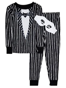 Jack Skellington Nightmare Before Christmas Costume Pajama Set, Size 10 - Picture 1 of 2