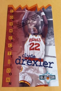 1995-96 Fleer NBA Jam Session Troquelado Clyde Drexler #D39 - Rockets - Imagen 1 de 2