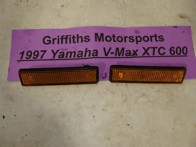 1997 YAMAHA VMAX 600 XTC 8db oem STANLEY оранжевый передний капот отражатели 070-0450 - Изображение 1 из 4
