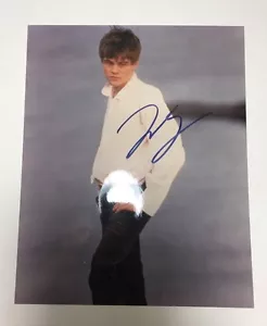 Young Leonardo DiCaprio Hand Signed Photograph 8 x 11 NICE! - Picture 1 of 3