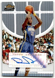 2005-06 Finest Refractor Danny Granger Rookie Auto 017/229 Indiana Pacers #129