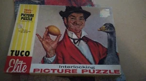 vtg TUCO Elite Puzzle Complete The Gay Philosopher Set For life - Picture 1 of 3