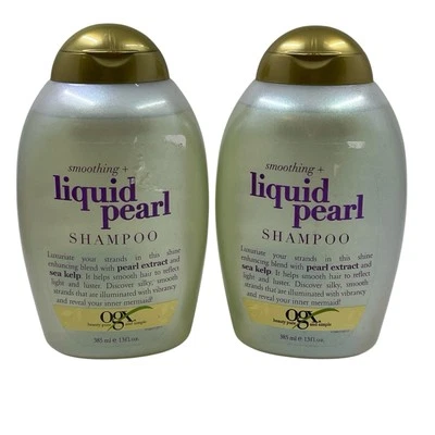 Champú líquido suavizante OGX perla brillo algas marinas suavizante 13 oz ea lote de 2 Foto 1 de 4