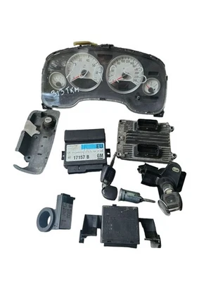 Opel Astra G 2,2 Z22SE Centralina Motore Set 09391283 - Immagine 1 di 4