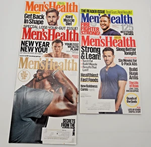 Men's Health Magazine Lot (5 Issues) – 2012–2016 Guys Fitness, Nutrition & Style - Picture 1 of 5