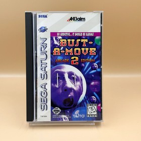 Bust-A-Move 2: Arcade Edition [Sega Saturn] Tested & Cleaned