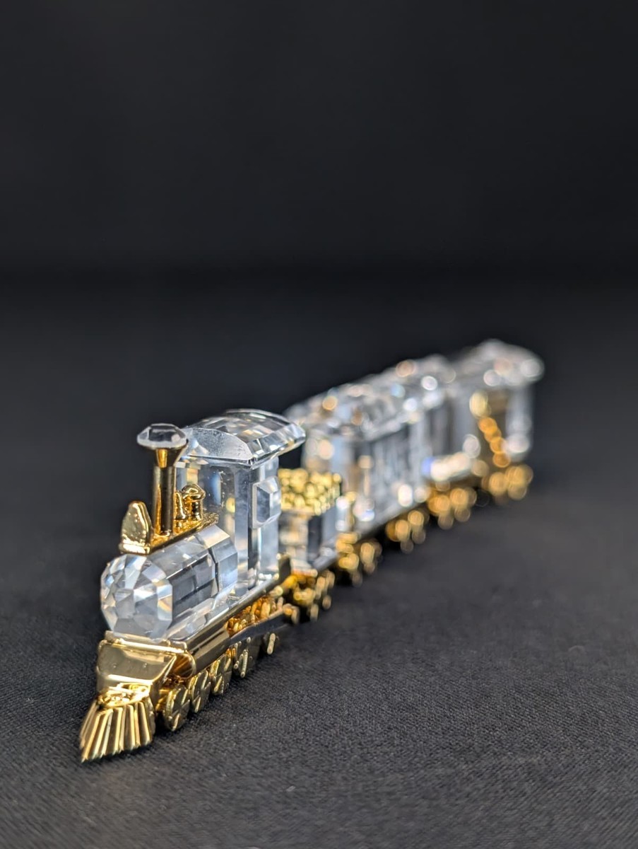 スワロフスキー 機関車6両セット 列車 トレインセット スワロフスキー