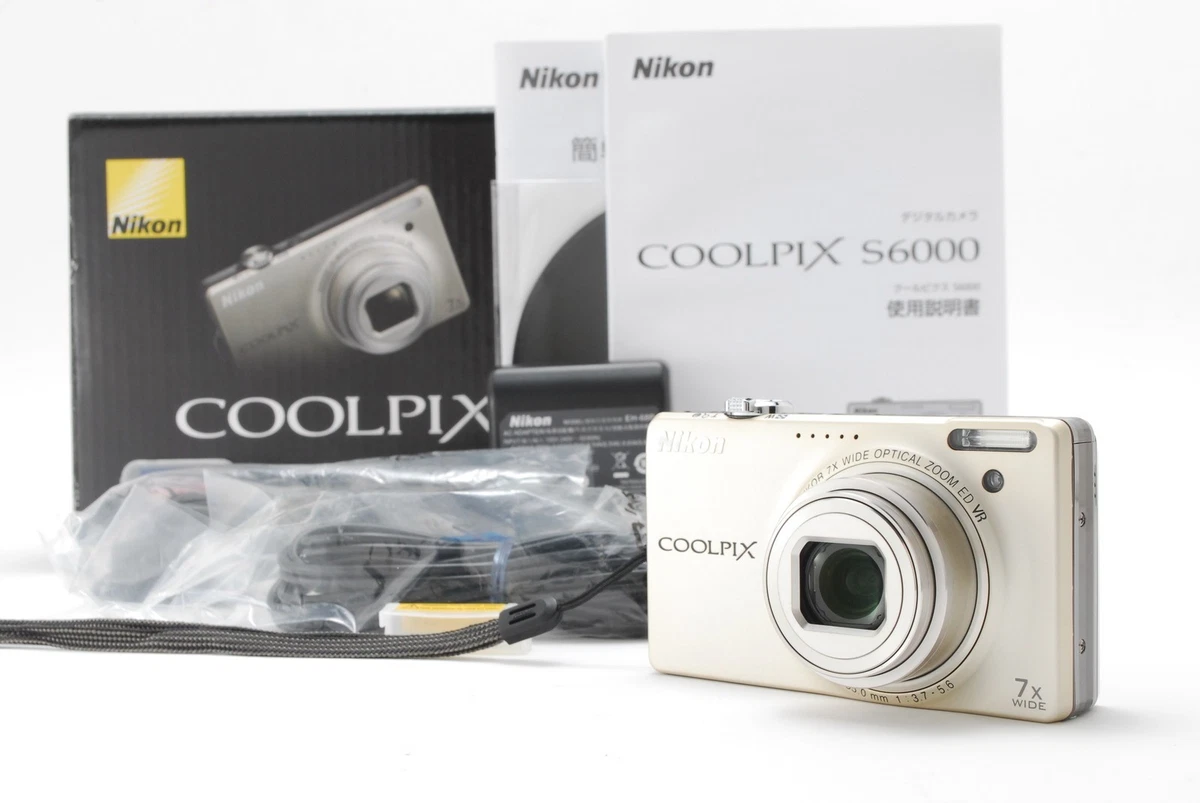 【美品】Nikon COOLPIX S6000シルバー 極美品】Nikon COOLPIX S6000 シャンパンシルバー 動作OK Amazon