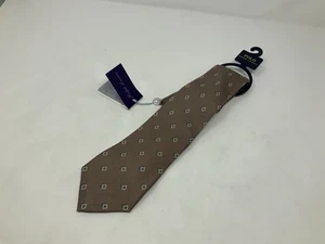 Ralph Lauren Purple Label Diamond Print Cashmere Silk Tie - RETAIL $235 - Picture 1 of 14