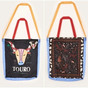 Borsa shopping riutilizzabile Farm Rio Taurus Zodiac portamonete doppio manico - Foto 1 di 9