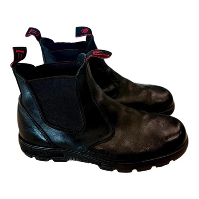 RedBack UBBK Bobcat Work Boots US 12 Australian 11 Black leather Boots EUC - Image 1 of 4
