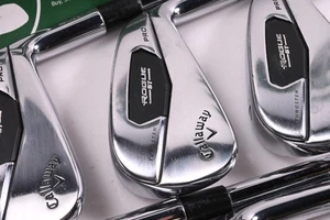 Callaway Rogue ST Pro Irons / 5-PW / Stiff Flex Elevate MPH 95 Shafts - Picture 1 of 7