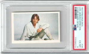 1977 Pacosa Dos Star Wars Spain #34 Luke Skywalker PSA 6 EX-MT - Picture 1 of 2