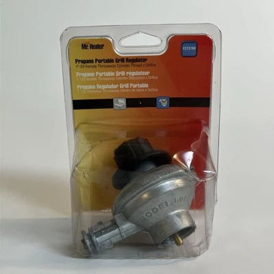 Mr Heater Propane Portable Grill Regulator 1"-20 Female 1 lb Cylinder F273769 - Image 1 of 4