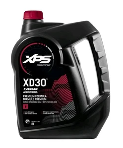 XPS Marine XD30 Evinrude Johnson Premium Formula 2 Stroke Oil 1 Gallon π - Picture 1 of 2