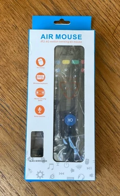 AIR MOUSE & WIRELESS KEYBOARD FOR LAPTOPS AND TV's - Image 1 of 4