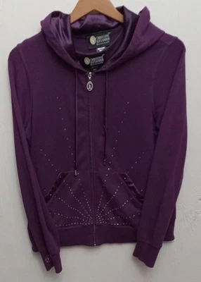 Conjunto de sudadera con capucha Christine Alexander pequeña sin mangas y cremallera Foto 1 de 4