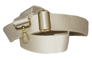 MARC JACOBS Natural Ivory Cotton Webbing Adjustable 23" - 46" Replacement Strap - Picture 1 of 7