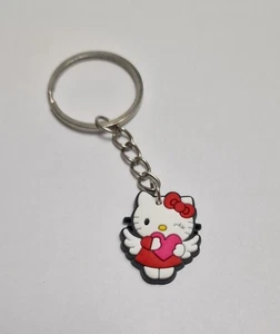 Schlüsselanhänger Hallo Kitty Herz / Liebe Geschenk Anhänger Schlüssel  - Picture 1 of 1