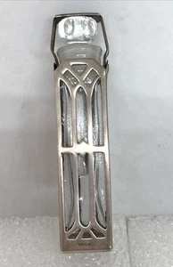 20er Jahre Deko Wells Sterlingsilber Miniatur Parfüm Glas Flachmann 2" - Bild 1 von 8