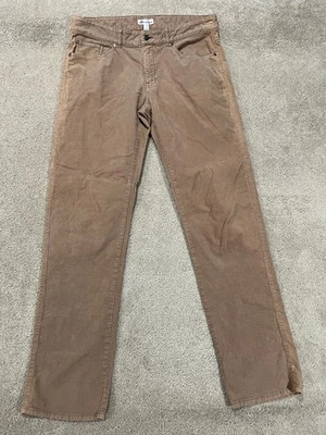Peter Millar Pants Mens 34 Brown Corduroy 5 Pocket Chino Stretch Golf Casual - Image 1 of 4