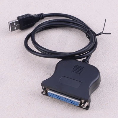 USB to 25-Pin DB25 Parallel Printer Cable Adapter Fit For Windows 98/00/XP/ME ut - Image 1 of 3