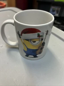 Tazza da caffè Christmas Minion Cattivissimo Me Universal Studios 3 3/4" - Foto 1 di 2