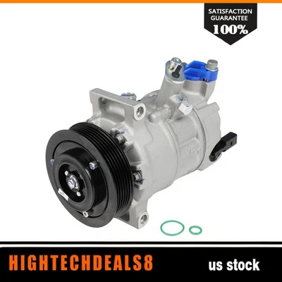 Fits Audi A4 Q3 TT Volkswagen Beetle Jetta Passat AC A/C Compressor w/ Clutch - Image 1 of 4