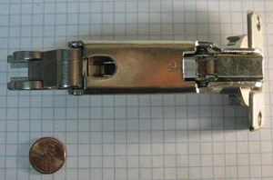 MEPLA 35 mm SCHARNIER #SSP65-153Z00, OVERLAY, FREI SCHWINGEN, 170 GRAD, VERNICKELT - Bild 1 von 5