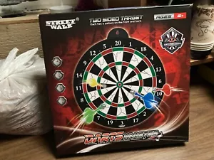 Darts Master Street Walk Two Sided Target Magnetic Indoor Outdoor Dart Board - Picture 1 of 1