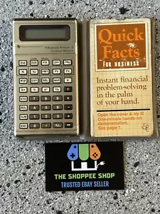 Texas Instruments calculator - Slimline Business Analyst II Financial - Picture 1 of 6