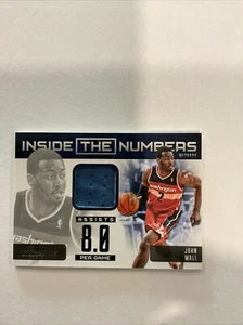 2012-13 Prestige Basketball John Wall #25 Game Worn Matte. Inside the Numbers♨️F - Bild 1 von 4