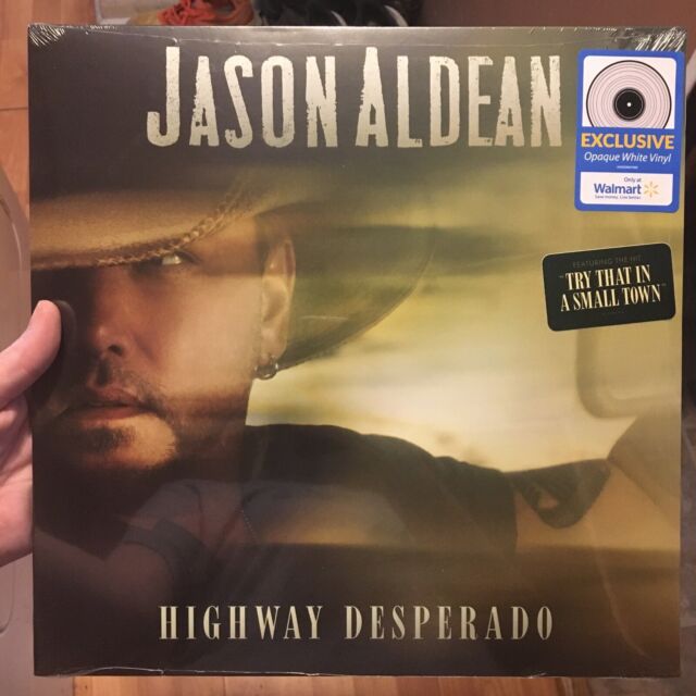 Jason Aldean - Highway Desperado - Walmart Exclusive Opaque White Vinyl -  Country LP 