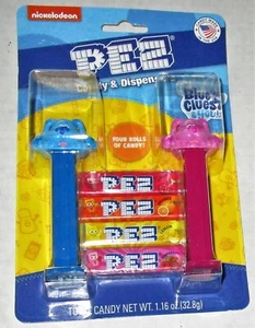 Dispensadores Nickelodeon Blues Clues & You Pez MAGENTA/AZUL paquete de 2 4 Pez Candy - Imagen 1 de 1