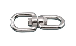 Brand New Suncor Eye and Eye Swivel 1/2" Dia. x 6" 316 Stainless S0128-0013-C - Picture 1 of 1
