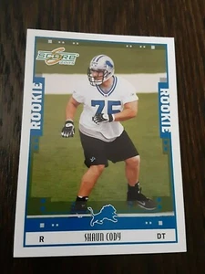 2005 Score Rookie #359 Shaun Cody - Picture 1 of 2