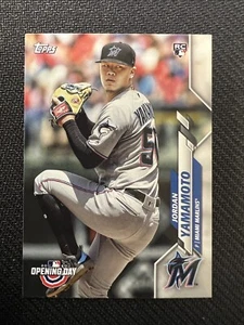 Jordan Yamamoto 2020 Topps Opening Day RC ROOKIE #29 - Bild 1 von 6