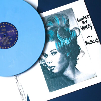 LIMITED 500 LIGHT BLUE VINYL GUIDED BY VOICES PROPELLER LP COLOR MINT NEW GBV - Image 1 of 4