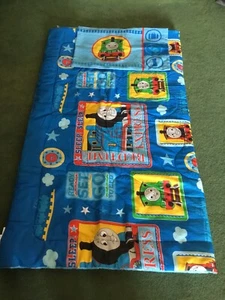 Vtg 2003 Thomas & Friends Thomas Bedtime Express Full Size Reversible Comforter - Picture 1 of 5