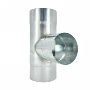 Titanzink Fallrohrabzweig DN87/DN60 seitlicher Abgang 87° Grad - Bild 1 von 1