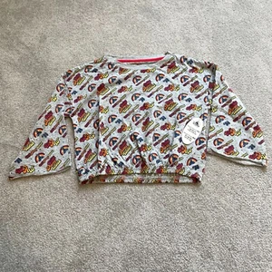 Disney Parks Shirt Girls Small Gray Rainbow Castle WDW Retro Pride Casual New - Picture 1 of 12