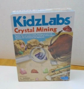 4M KidsLabs Crystal Mining Kit For Kids NEW #0003252 - Picture 1 of 11