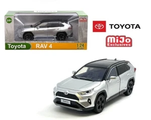 Toyota Rav4 Hybrid XSE Silver 1/24 MiJo Exclusives Diecast - Picture 1 of 2