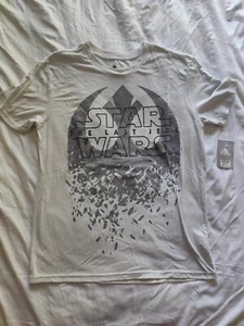 Maglietta Disney Store Star Wars Gli Ultimi Jedi Nuova con etichette Small S - Foto 1 di 7