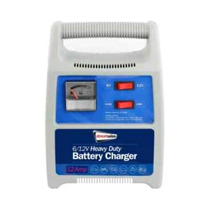 Streetwize 6/12V 12 Amp Heavy Duty Battery Charger (Analogue Display) SWBCG12# - Picture 1 of 4