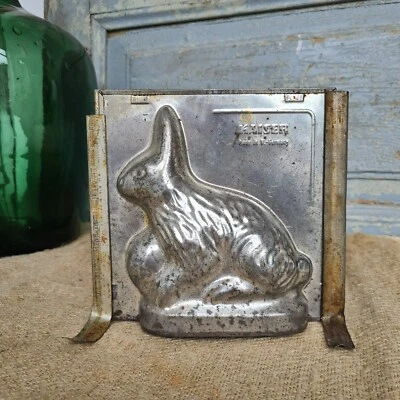 B5038 Antike Osterlamm Backform aus Blech | OSTERN | Lamm - Bild 1 von 4